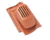 Braas Achat 12V Naturrot Ton-Sanilüfter DN125/110 oben offen