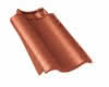 Braas Achat 12V Kupferrot Ortgangziegel links