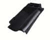 Braas Achat 12V Vulkanschwarz Firstanschluss-Ortgang RE f.Vollk.First