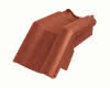 Braas Achat 12V Kupferrot Mansard-Ortgangziegel rechts