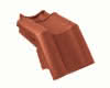 Braas Achat 12V Kupferrot Mansard-Ortgangziegel links