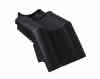 Braas Achat 12V Vulkanschwarz Mansard-Ortgangziegel links