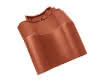 Braas Achat 12V Kupferrot Mansard-Doppelwulstziegel