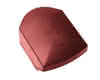 Braas DuroVent Wetterkappe f. Sani- Luefterhaube DN125 Bordeaux