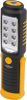 Handleuchte 8+1SMD LED 250lm 3xAA/Haken/Magnet/knickbar