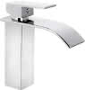 Waschtischarmatur EHM Wasserfall chrom 