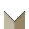 Protektor Winkelprofil 3540 65x65 mm Länge 2,5 m, schwarz
