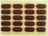 Anschlagdämpfer weiß 19x9,5x4 mm Schaumstoff selbstklebend (20 Stück)