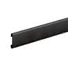 AQUA-DEKO Edelstahl 40mm 1,60m schwarz matt, beschichtet