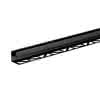 AQUA-GLAS Edelstahl 8mm 2,5m schwarz matt, beschichtet