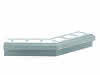 BALKON Beschichtungsprofil AE 135° Aluminium, edelstahlmet., beschichtet