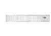 BIRCOlight 100 Gitterrost 1000x153x20mm feuerverz., MW 30/15mm, Kl.B,