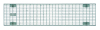 BIRCOsir 150 Gitterrost 1000x237x30mm feuervz., MW 30/15mm, Kl.C,