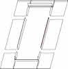 Roto EDM 054/098 Rx400 Designo Eindeckr. MetallStehfalz