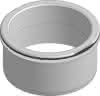 DACHFIX STEEL Schraubstutzen DN 100 grau 