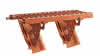 Alu Endlos Laufrost 150x25cm naturrot beschichtet