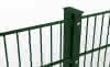 Ranko Profilrohrpfahl grün 60x40mm fvz., besch., Profilschiene, 120x60cm