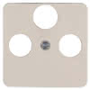 Abdeckung f. Ant-steckd. Europa3-f. crem 