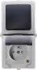 Kombination AP-FR Nautic grau senkr. 16A 250V~ IP 44 MSK