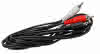Klinkenstecker 3,5mm auf 2xChinch 1,5m Kabel