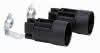 Kerzen Fassung E14 65mm schwarz 2 St. 