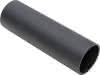 Abdeckung E27-Fassung Alu.140mm Ø44 schw schwarz