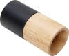 Abdeckung E27-Fassung Alu. 55mm Ø50 schw schwarz-holz