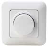 Druck Wechsel LED Dimmer 3-30 W Cadiz arktisweiß
