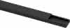 Kabelkanal 20x10 mm anthrazit 2m mit abnehmb. Deckel & Klebestreifen