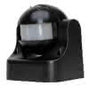 Bewegungsmelder 3D 180°AP IP44 schwarz 