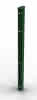 Ranko Profilrohrpfahl grün 60x40mm Profilschiene, 1285x1200mm, Platte
