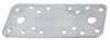 Flachverbinder rostfrei 133x55x2,0 mm 
