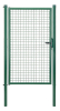 Einzeltor Wellengitter grün 1020x1750 mm mit Pfosten Ø60 mm