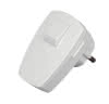 Stecker m.Wippschalter IP 20 16 A arktis 