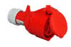CEE-Kupplung 5 polig IP 44 32A rot 