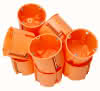 Schalterdose Hohlwand 68mm 61mm tief Profi Pack 10 Stück