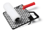 Farbrollerset Baseline R Walze 24cm Walze 6mm Bügel 18mm Flor Abstreifgitter