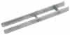 Pfostenanker H-Form verz. 141x600 mm 